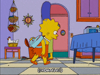 Sitting Lisa Simpson GIF by The Simpsons