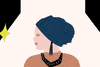 Cartoon gif. Several illustrations of women from all over Asia wearing different styles of hijabs, jewelry, and accessories.
