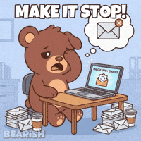 Tired Work GIF by BEARISH