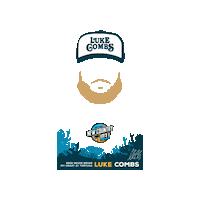 Luke Combs Sticker by Hubbard Radio South Florida