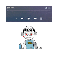 Esperar Apple Music Sticker by Zhot