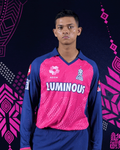 Keep Quiet Pink GIF by Rajasthan Royals