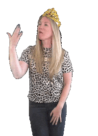 Blijvideo koningin queen wuiven famous beroemd ego grootego ireneverwater blijvideo belangrijk important vip important vip Sticker