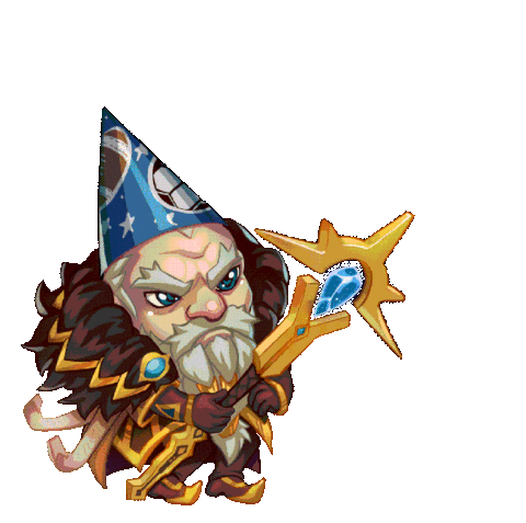 Magic Wizard Sticker by Hero Wars
