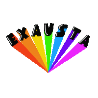 Biando frase arco iris arco-iris exausta Sticker