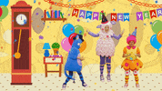 Happy New Year Wow GIF by Mother Goose Club