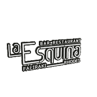 laesquinabarrestaurant la esquina laesquina Sticker