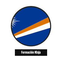 Marshall Islands Flag Sticker by Formación Ninja