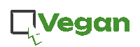 Text Vegan Sticker by Open Cages UA