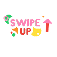 art swipe up Sticker by Googly Gooeys