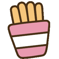 Hungry Fast Food Sticker by Pusheen
