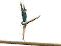 gymnastics STICKER