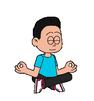 Juan_R_Mon mood relax feliz pensar Sticker