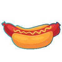 Hot Dog Food Sticker by Muvi Cinemas