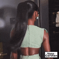Fashion Hair Flip GIF
