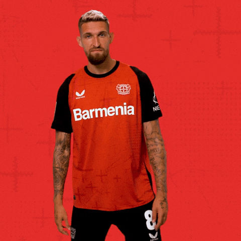 Posing Bayer 04 GIF by Bayer 04 Leverkusen