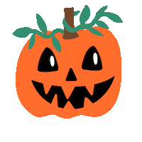 Fall Pumpkin Sticker by Bananna Bones