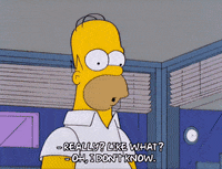 sad homer simpson GIF