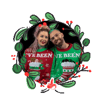 arctic fox christmas Sticker by Arctic Fox Hair Color