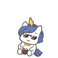 Sunday Saturday Sticker by Brave Unicorn