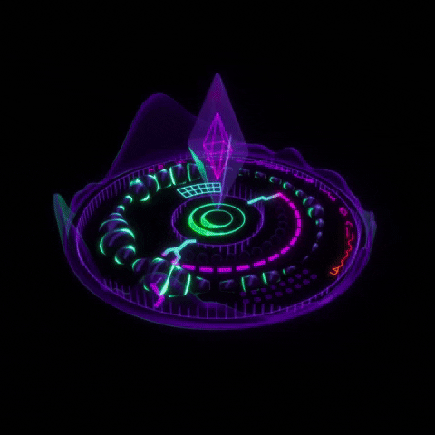 Cyberpunk Crystal GIF by IndieRocktopus