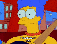 Driving Season 3 GIF by The Simpsons
