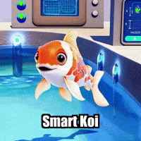 Koi Fish Technology GIF by TheConfishius