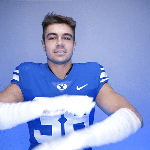 Byu Football Sport GIF by BYU Cougars