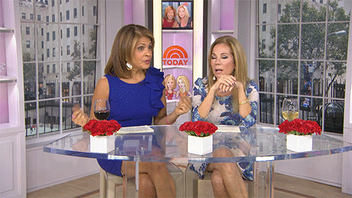 over it klg and hoda GIF