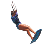 Girl Jump Sticker by KITEYLOOPY