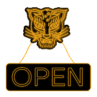 Neon Tiger Sticker by Horang