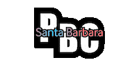 Santa Barbara Sticker by Studio V Pilates & Fitness