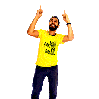 camisetasopre brasil brazil arrasta arrasta pra cima Sticker