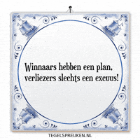 Focus Plan GIF by Tegelspreuken.nl