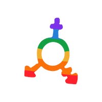 Happy Rainbow Sticker