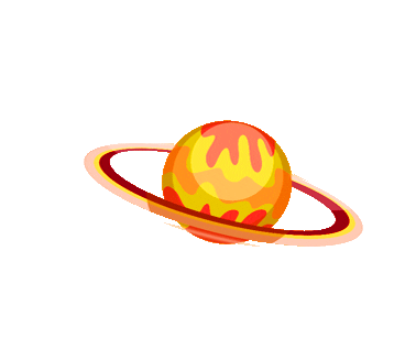 Planet Galaxy Sticker