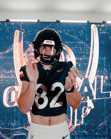 Virginia Football Wood GIF by Virginia Athletics