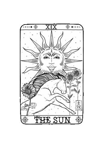 charliecrayons magic witch magical tarot Sticker