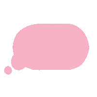 Pink Text Sticker