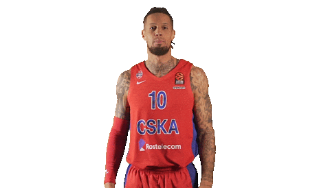 Basketball Kiss Sticker by CSKA Moscow