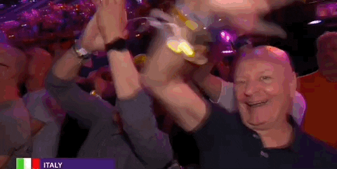 Italy GIF by Eurovision Song Contest