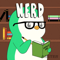 Penguin Learn GIF by Abster