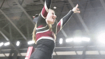 cheer cheering GIF by Roanoke College
