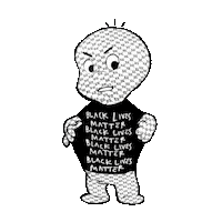 Black Lives Matter Blm Sticker by Trouble Andrew