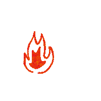 Fire Energy Sticker
