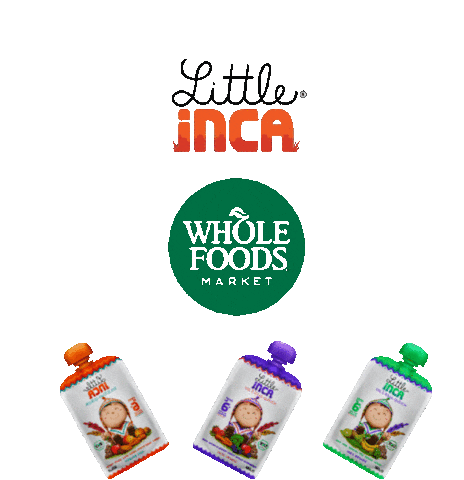 LittleInca giphyupload organic baby food inca Sticker