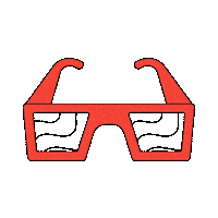 3D Glasses Sticker by Rawww