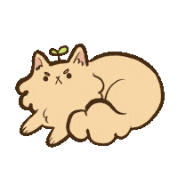 Cat No Sticker by Politopia Ilustraciones