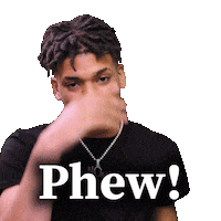 Relief Sigh Sticker by Complex