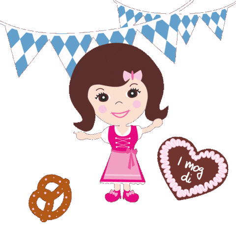 German Smiling Sticker by minilu